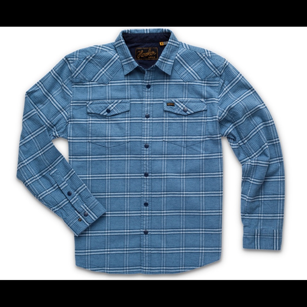 Howler Brothers L/S Stockman Stretch Snapshirt Med
